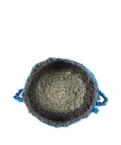 Llane Alexis Final Few Small Round Nesting Tray In Blue And Grey