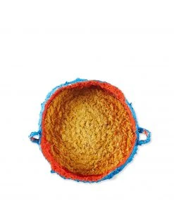 Llane Alexis Final Few Small Round Nesting Tray In Blue And Orange