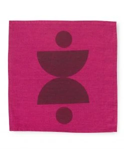 Block Shop Textiles Otto Napkin In Plum All Linens