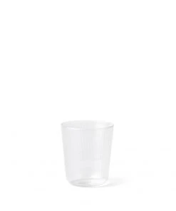 R+D.LAB Luisa Acqua Glass In Millerighe (Set Of 2)