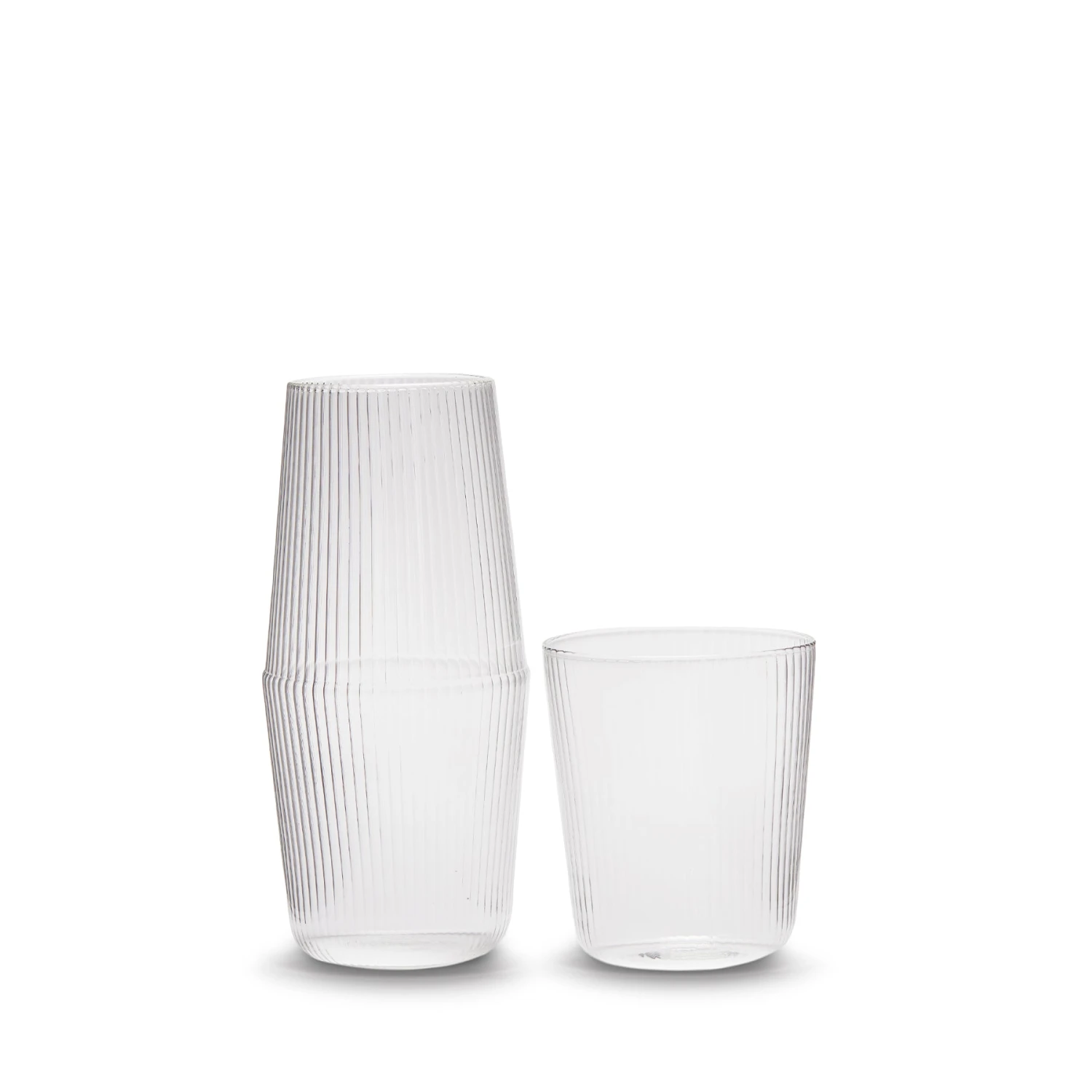 R+D.LAB Registry Essentials Luisa Bonne Nuit Carafe And Cup In Millerighe 1 R+D.LAB Registry Essentials Luisa Bonne Nuit Carafe And Cup In Millerighe