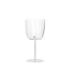 R+D.LAB Tuccio Calice Stem Glass In Clear (Set Of 2) Glassware
