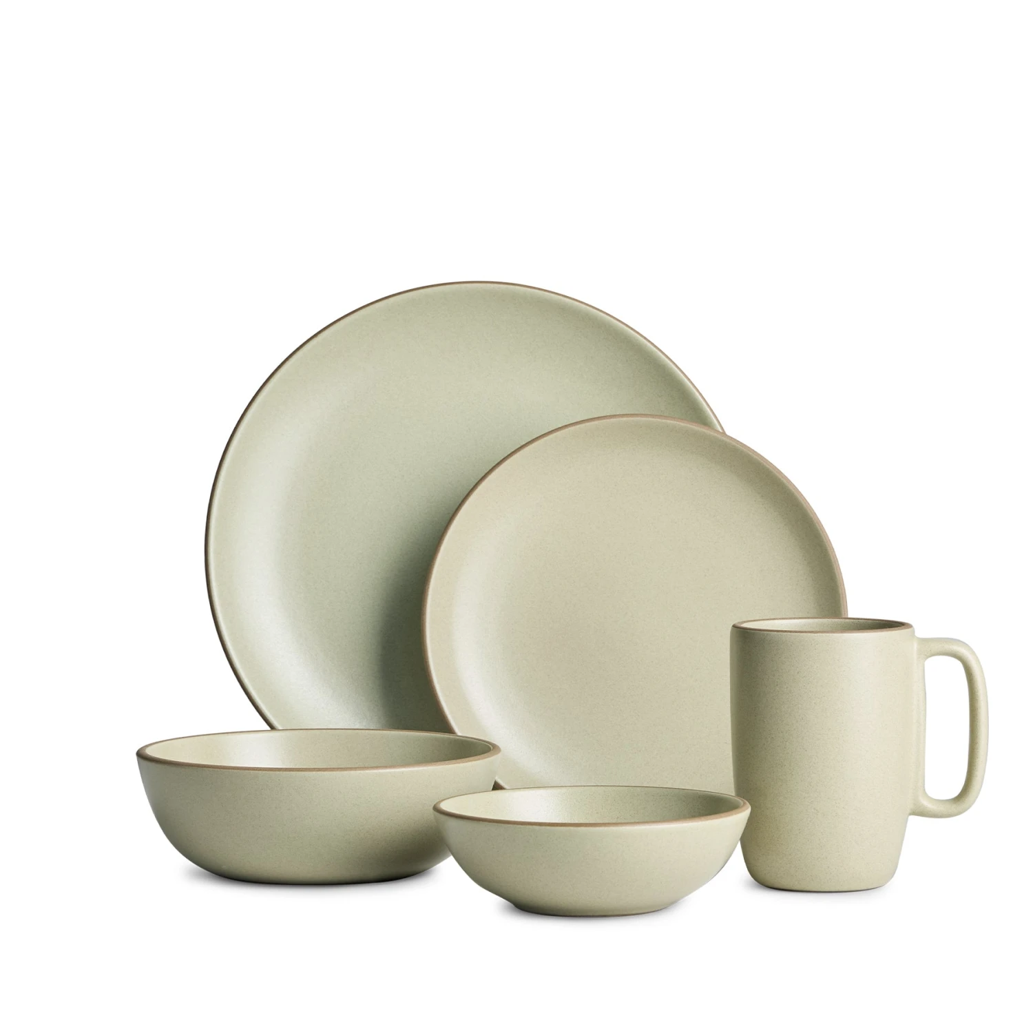 Heath Ceramics Sage Dinnerware Set 2 Heath Ceramics Sage Dinnerware Set