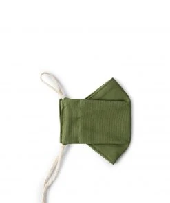 Àplat Cotton Face Mask In Olive Final Few