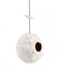 Stan Bitters Ceramic Birdhouse In White Art