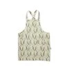 Skinny LaMinx New Flower Ring Apron In Jade And Spruce