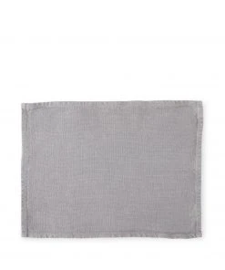 Studiopatró Final Few Wilde Linen Placemat In Stinson Grey