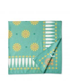 Studiopatró Bandana Tablecloth In Emerald Green