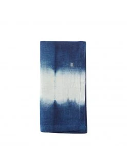 Tensira Dark Indigo Cotton Tie Dyed Napkin