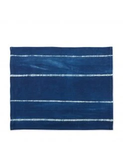 Tensira All Linens Indigo Cotton Tie Dyed Placemat