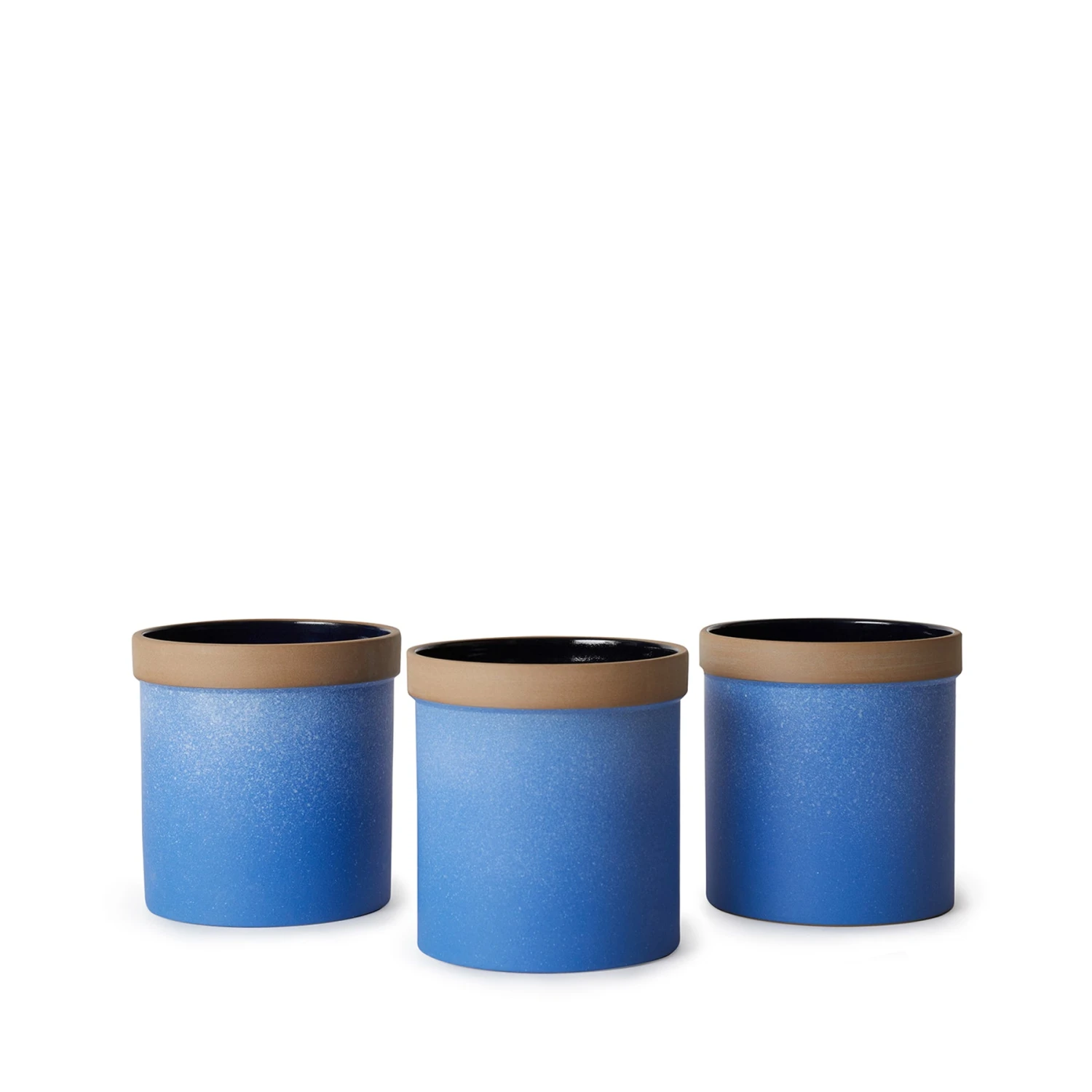 Heath Clay Studio Utensil Crock In Shell And Dark Moon Vases Heath Clay Studio Utensil Crock In Shell And Dark Moon Vases