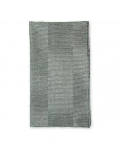Växbo Lin New Bubbel Bath Towel In Moss Green