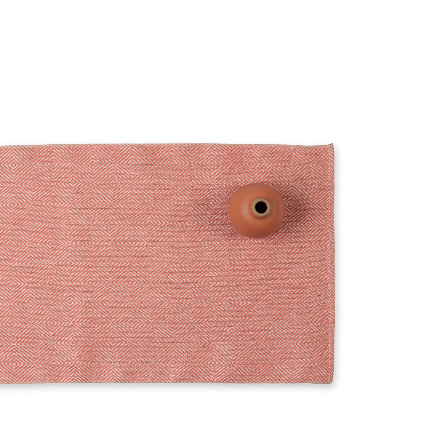 Växbo Lin All Linens Rutig Strandrag Runner In Brick Red 1 Växbo Lin All Linens Rutig Strandrag Runner In Brick Red