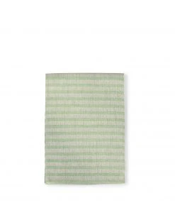 Växbo Lin New Storm Tea Towel In Leaf Green
