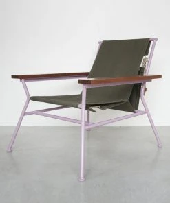 Garza Marfa Canvas Lounge Chair Furniture