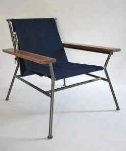 Garza Marfa Canvas Lounge Chair Furniture