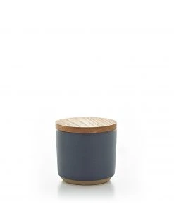 Heath Ceramics Container With Wooden Lid