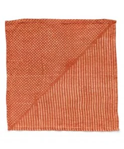 Block Shop Textiles Grain Napkins In Madder