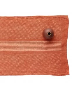 Block Shop Textiles Grain Runner In Madder