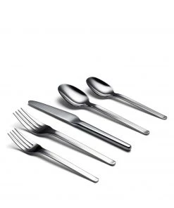 Heath Flatware All Dinnerware Muir Flatware In Polished (5 Piece Setting)