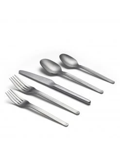 Heath Flatware All Dinnerware Muir Flatware In Tumbled (5 Piece Setting)