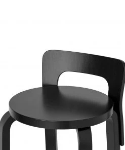 Artek High Chair K65 In Black Furniture
