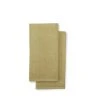 Växbo Lin Registry Essentials Kypert Napkins In Olive (Set Of 2)