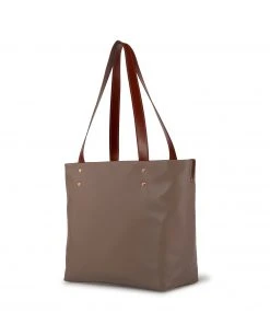 Heath Sews Studio Leather Tote In Barley Final Few