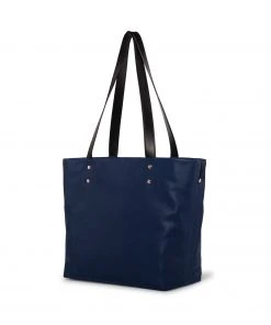 Heath Sews Studio Leather Tote In Midnight