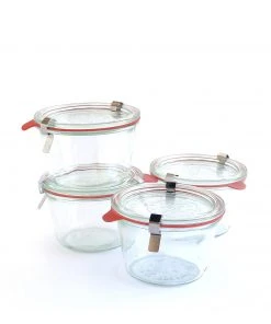 Weck Medium Modern Jar (Set Of 4)