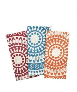 Heath + House Industries Flour Sack Tea Towels In Multi (Set Of 3) Registry Essentials