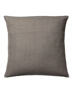 Libeco Registry Essentials Linen Napoli Pillow In Cafe Noir