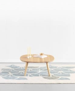 Jacob May Round Nomad Coffee Table