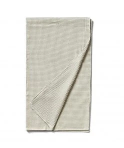 Native Organic Registry Essentials Organic Cotton Waffle Weave Throw In Sage