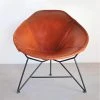 Garza Marfa Leather Oval Chair