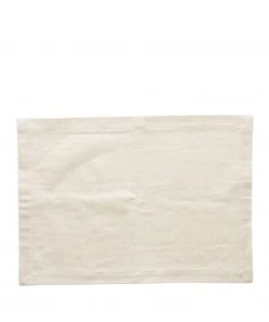 Native Organic Organic Cotton Placemat In Cream Registry Essentials