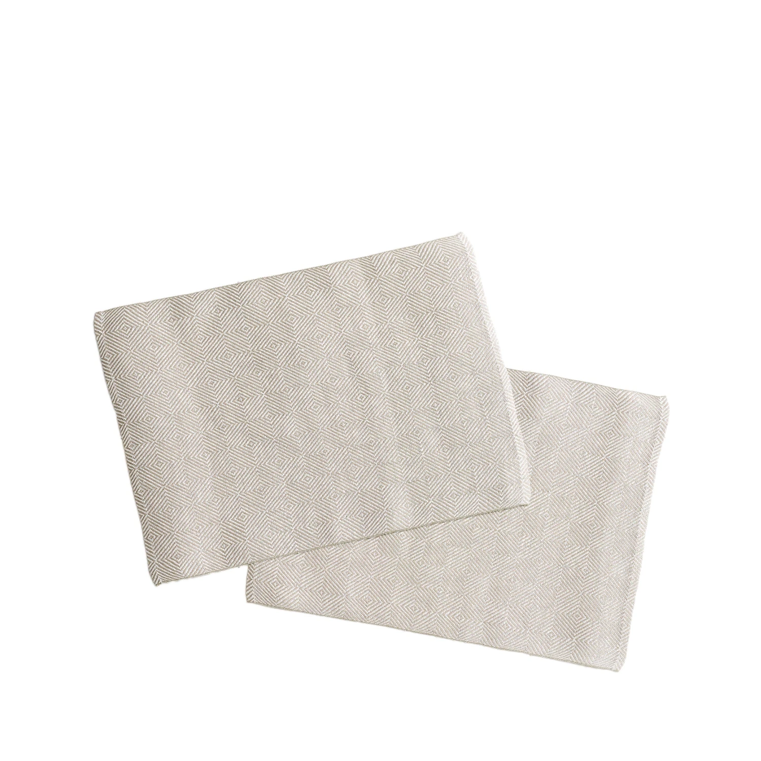 Växbo Lin Registry Essentials Linen Rutig Strandrag Placemats In White (Set Of 2) 1 Växbo Lin Registry Essentials Linen Rutig Strandrag Placemats In White (Set Of 2)