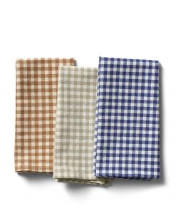 Native Organic Organic Cotton Gingham Napkins (Set Of 4)