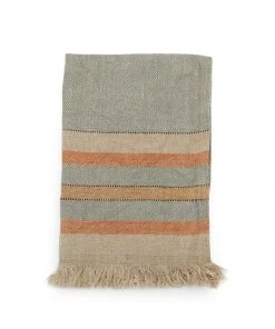 Libeco All Linens Small Fouta Guest Towel In Multi Stripe