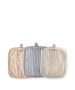 Native Organic Organic Cotton Ticking Stripe Potholder Registry Essentials