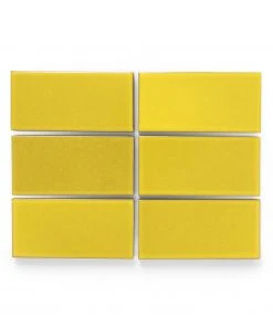 Heath Ceramics Tile Shop Tile Samples G44 Bright Yellow