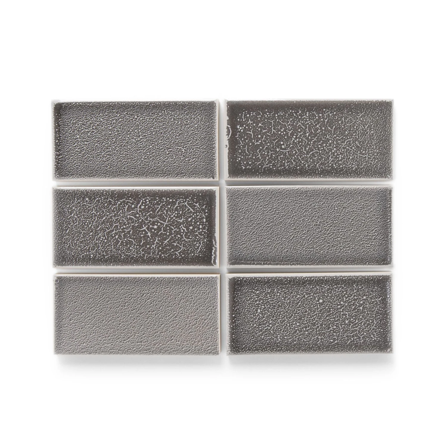 Heath Ceramics Tile Shop Tile Samples LM4 Cast Iron-Polo Grey