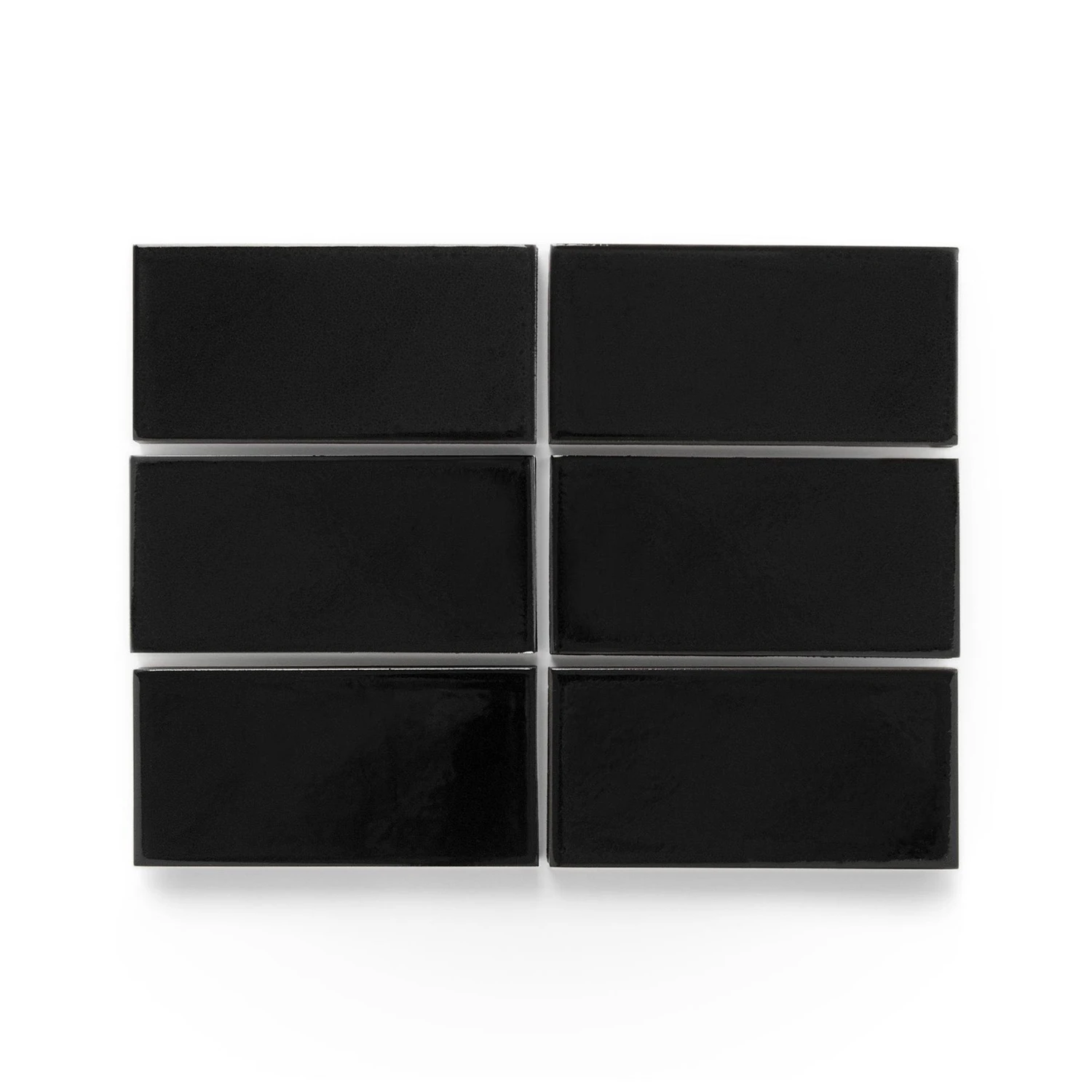 Heath Ceramics Shop Tile Samples G18.2 Gloss Black Heath Ceramics Shop Tile Samples G18.2 Gloss Black