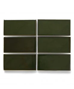 Heath Ceramics Tile Shop Tile Samples G16.2 Jade Manganese