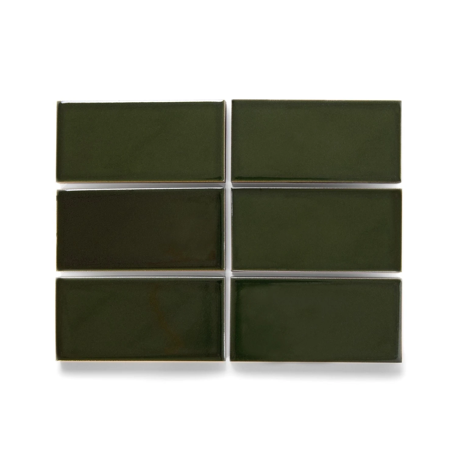 Heath Ceramics Tile Shop Tile Samples G16.2 Jade Manganese Heath Ceramics Tile Shop Tile Samples G16.2 Jade Manganese
