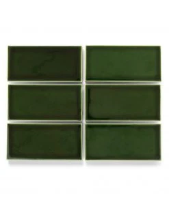 Heath Ceramics Tile G15.2 Jade Porcelain Shop Tile Samples