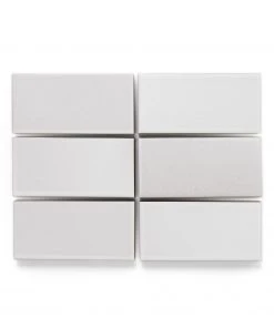 Heath Ceramics Tile G107 Mid-Century White Shop Tile Samples