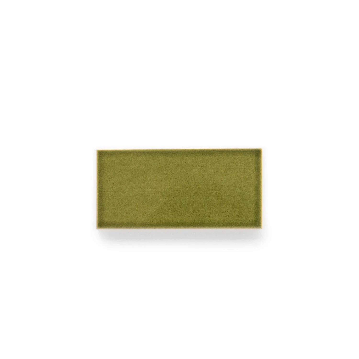 Heath Ceramics Tile G13.2 Olive Gloss 2 Heath Ceramics Tile G13.2 Olive Gloss