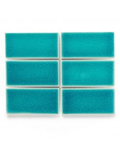 Heath Ceramics Tile Shop Tile Samples G103 Tropics Blue Crackle