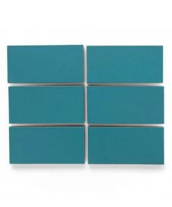 Heath Ceramics Tile M40 Turquoise Shop Tile Samples